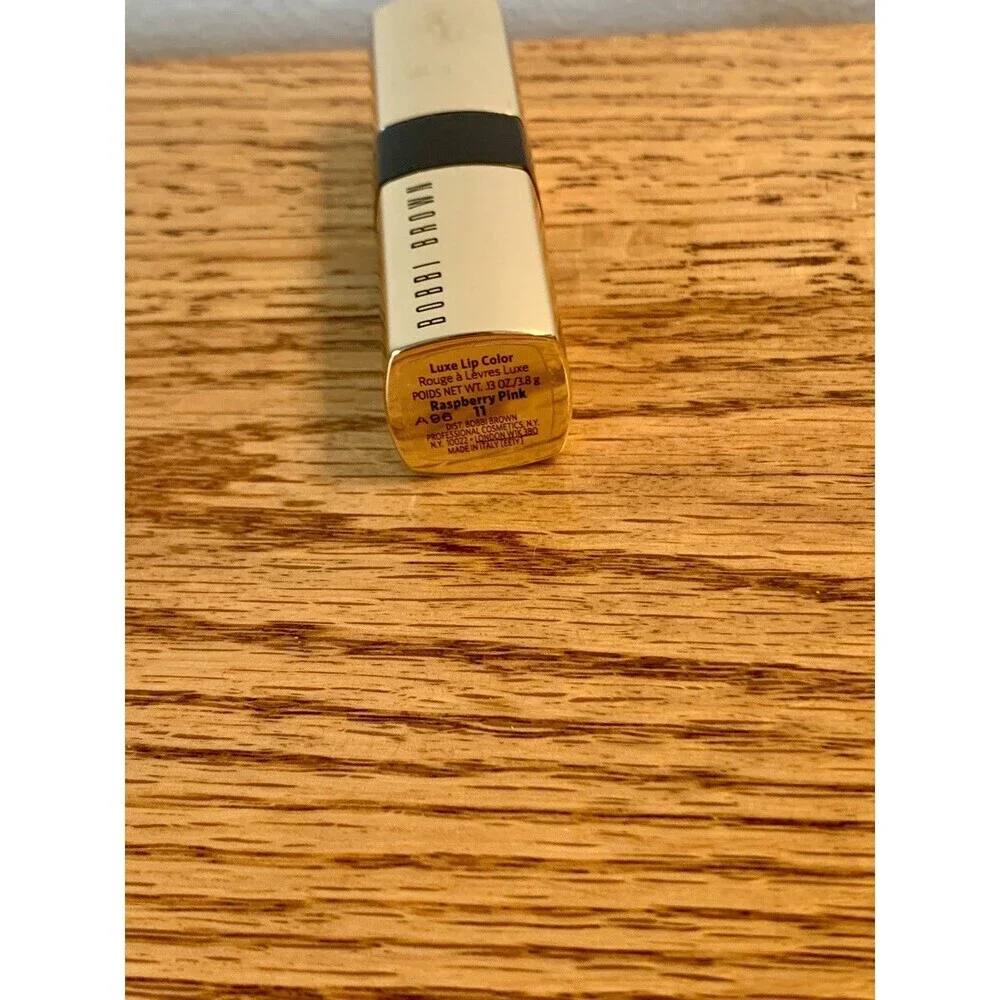 Bobbi Brown Luxe Lip Color 11 Raspberry pink .12 oz./3.5g New No Box Lipstick